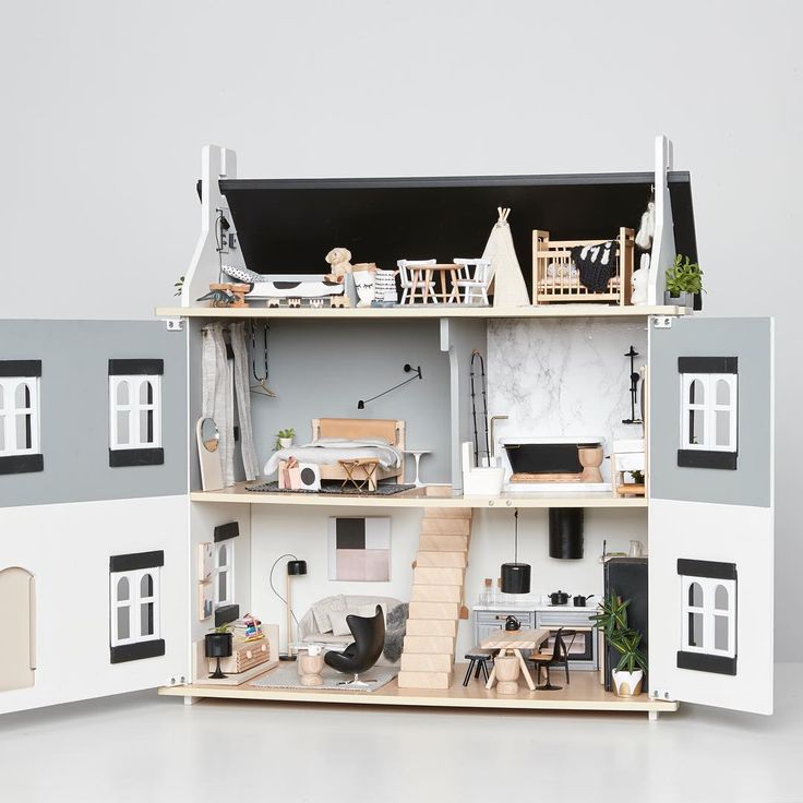 modern miniature dollhouse furniture