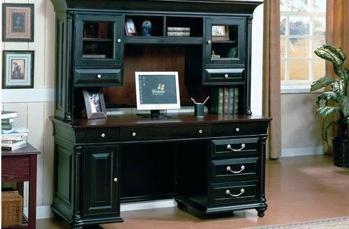 Office Home Office Desk Hutch Marvelous On With Regard To Wooden