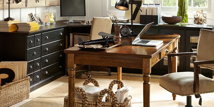 Office Home Office Pottery Barn Fine On Inside Reynolds Suite 5