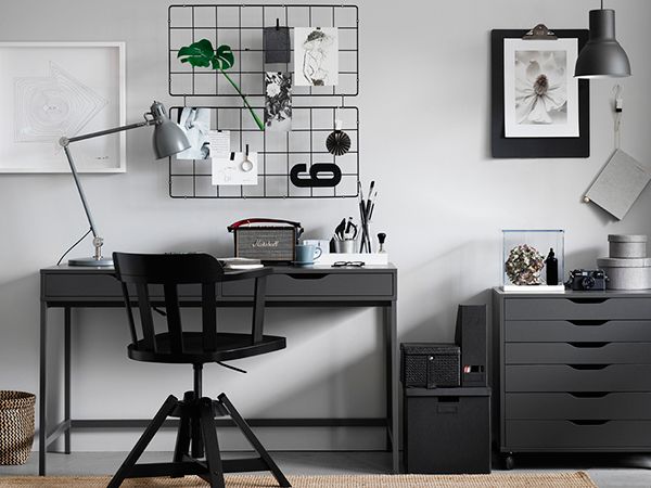 Featured image of post Ikea Home Office Ideas Pinterest : In this special episode of ikea home tour, the squad travels to detroit, michigan to help a professional blogger whose home office is in need of a major.