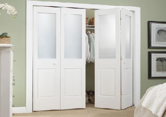 Interior Bifold Closet Doors Contemporary On Interior Throughout