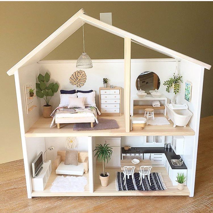 wooden doll house ikea