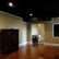 Living Room Basement Ceiling Ideas Black Impressive On Living Room Within Stained Concrete Sprayed Pinterest 6 Basement Ceiling Ideas Black