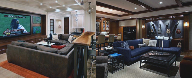 Living Room Basement Design Ideas Photos Innovative On Living Room Inside 70 Home For Men Masculine Retreats 1 Basement Design Ideas Photos