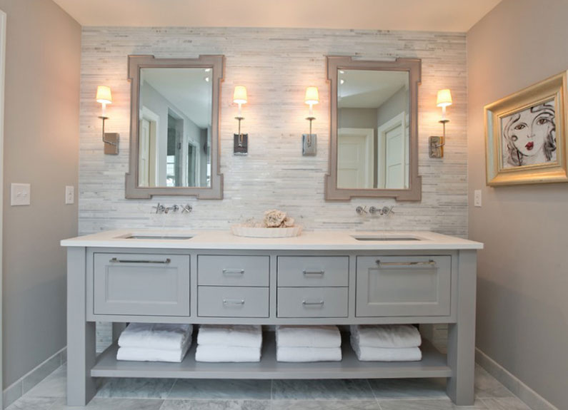 Bathroom Bathroom Decor Plain On Throughout 30 Quick And Easy Decorating Ideas Freshome Com 26 Bathroom Decor