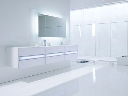 Bathroom Bathroom Modern White Exquisite On With Light By Arlexitalia Freshome Com 13 Bathroom Modern White