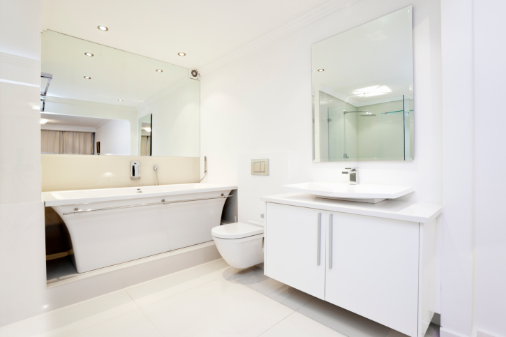Bathroom Bathroom Modern White Marvelous On In Robinsuites Co 10 Bathroom Modern White