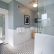Bathroom Remodel Tile Astonishing On Intended Traditional Black And White 1