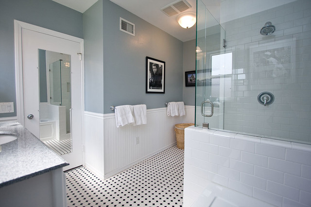 Bathroom Bathroom Remodel Tile Astonishing On Intended Traditional Black And White 1 Bathroom Remodel Tile