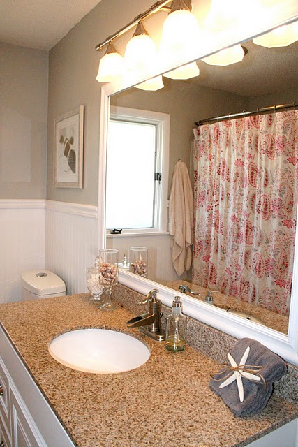 Bathroom Bathroom Remodel Tile Interesting On With Regard To Remodelaholic No More Pink 14 Bathroom Remodel Tile
