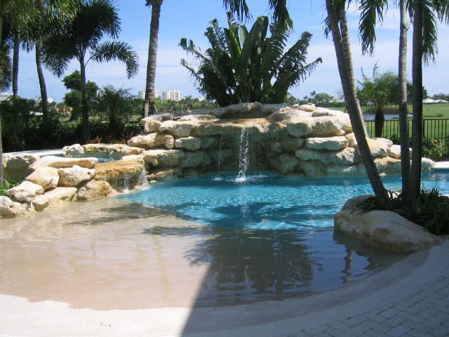 Office Beach Entry Swimming Pool Designs Creative On Office Pertaining To Pools With Bing Images Pinterest 26 Beach Entry Swimming Pool Designs