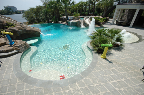 Office Beach Entry Swimming Pool Designs Perfect On Office With Regard To Pools Aqua Blue 1 Beach Entry Swimming Pool Designs