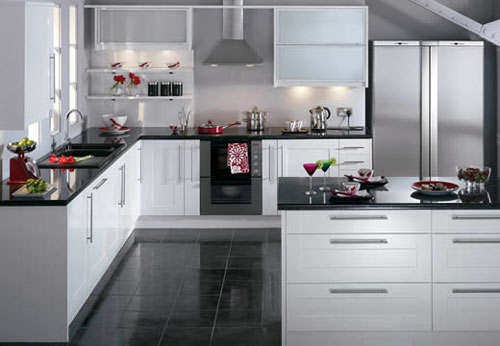 Kitchen Black And White Kitchen Ideas Imposing On With Regard To Cabinets Kitchens Pinterest Design 23 Black And White Kitchen Ideas
