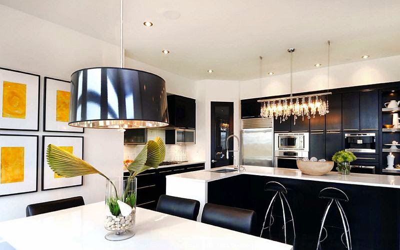 Kitchen Black And White Kitchen Ideas Plain On With Decor Home 10 Black And White Kitchen Ideas