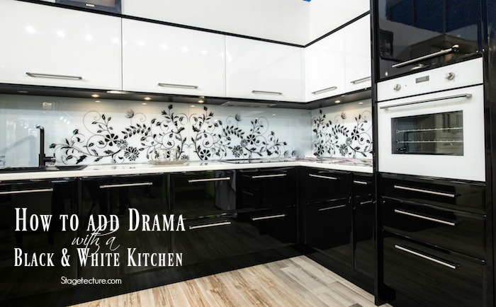 Kitchen Black And White Kitchen Ideas Simple On For How To Add Drama With A 8 Black And White Kitchen Ideas
