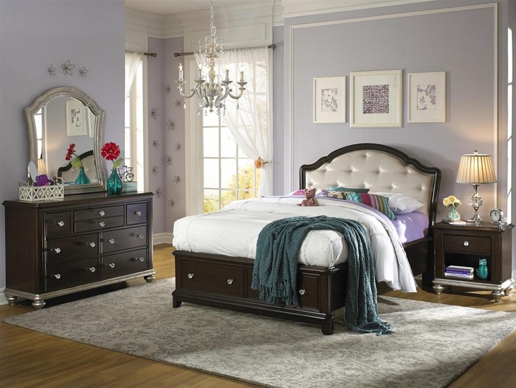 Bedroom Black Bedroom Furniture For Girls Wonderful On Samuel Lawrence Glam Collection By Discounts 14 Black Bedroom Furniture For Girls