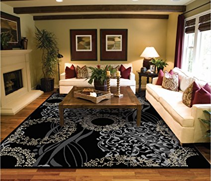 Floor Black Bedroom Rug Lovely On Floor Amazon Com Luxury Modern Rugs For Living Dining Room Cream 8 Black Bedroom Rug