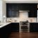  Black Kitchen Cabinets With White Tile Countertops Creative On Inside KItchen Transitional 4 Black Kitchen Cabinets With White Tile Countertops