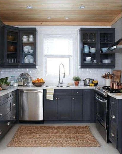  Black Kitchen Cabinets With White Tile Countertops Fine On For 41 Best Kitchens W Dark Images Pinterest Dream 12 Black Kitchen Cabinets With White Tile Countertops