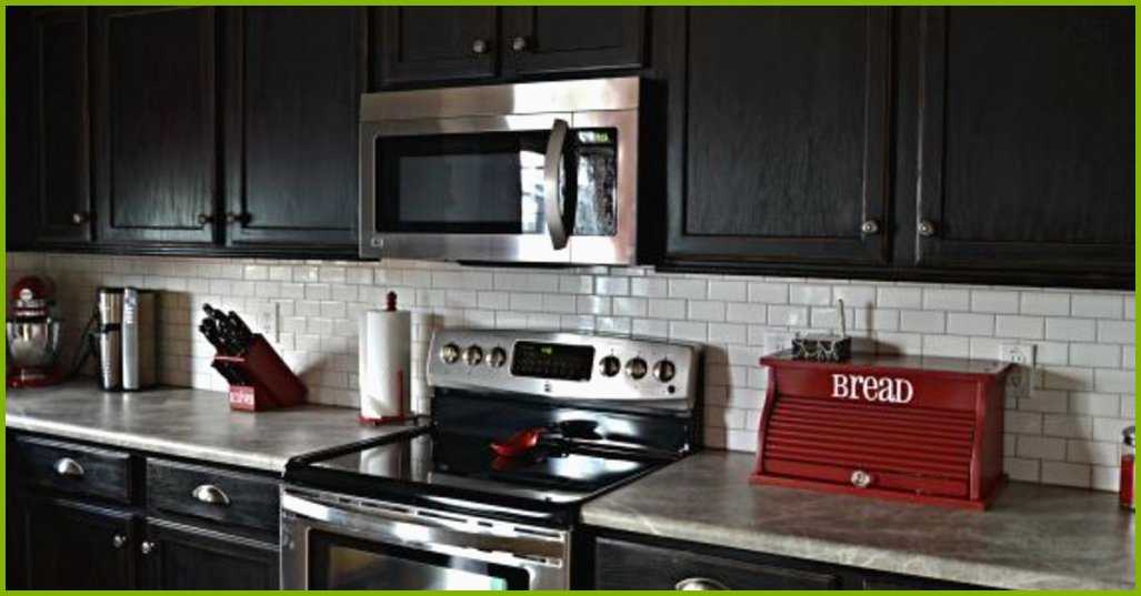  Black Kitchen Cabinets With White Tile Countertops Modern On Intended 22 Fresh Subway Images 18 Black Kitchen Cabinets With White Tile Countertops