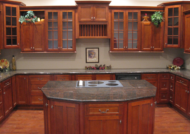 Kitchen Cherry Shaker Kitchen Cabinets Contemporary On Pertaining To Home Design Traditional 6 Cherry Shaker Kitchen Cabinets
