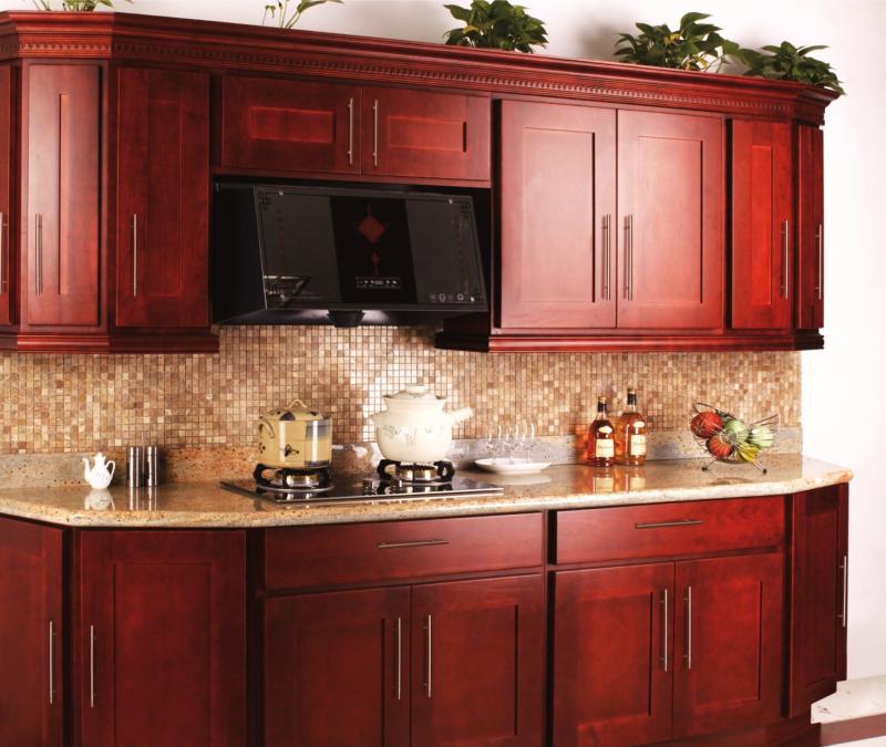  Cherry Shaker Kitchen Cabinets Exquisite On With Wood Wallpaper Home Design Gallery 20 Cherry Shaker Kitchen Cabinets