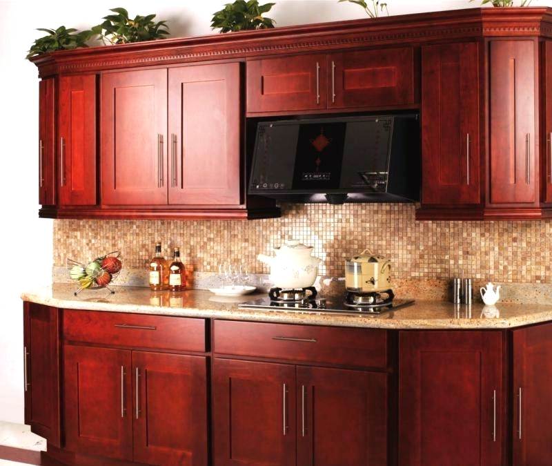 Kitchen Cherry Shaker Kitchen Cabinets Imposing On Intended For 1 Cabinet Doors 17 Cherry Shaker Kitchen Cabinets