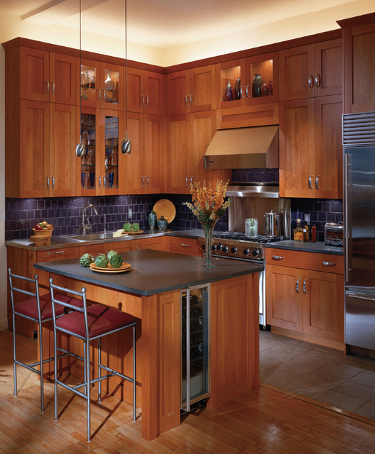 Kitchen Cherry Shaker Kitchen Cabinets Innovative On Traditional Other By 4 Cherry Shaker Kitchen Cabinets