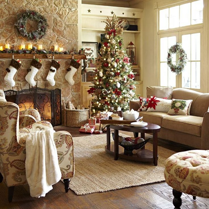 Living Room Christmas Living Room Decorating Ideas Amazing On Inside 50 Best Decor 20 Christmas Living Room Decorating Ideas