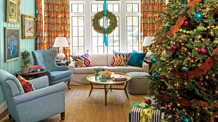 Living Room Christmas Living Room Decorating Ideas Exquisite On With Regard To Our Favorite Rooms Decorated For Southern 23 Christmas Living Room Decorating Ideas