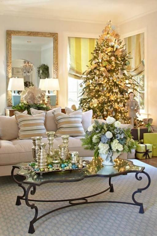 Living Room Christmas Living Room Decorating Ideas Incredible On For 55 Dreamy D Cor DigsDigs 1 Christmas Living Room Decorating Ideas