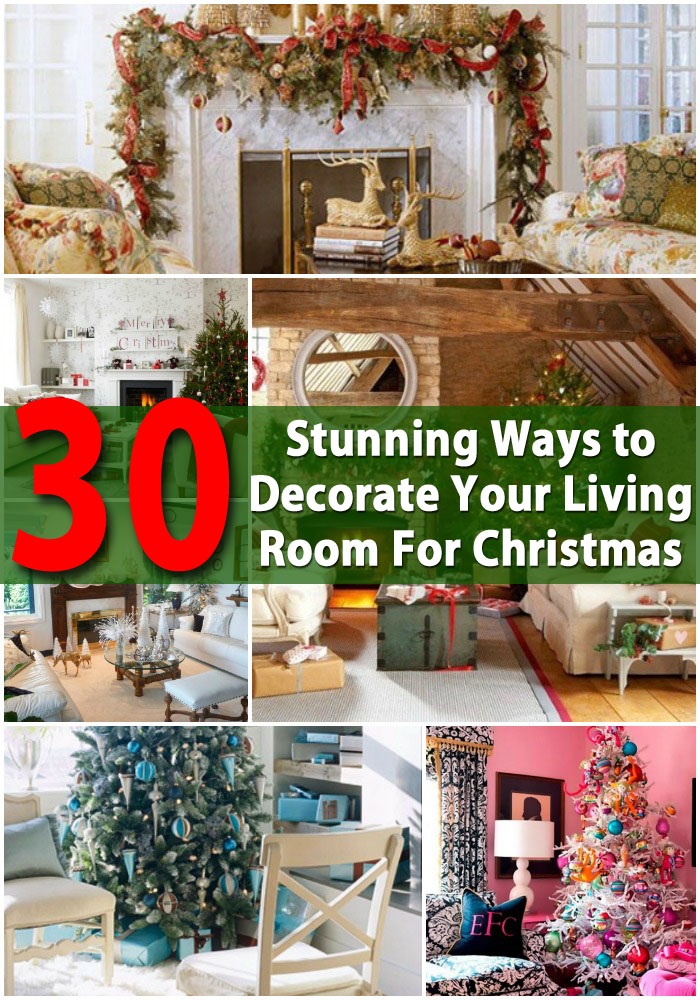 Living Room Christmas Living Room Decorating Ideas Magnificent On Inside 30 Stunning Ways To Decorate Your For DIY 10 Christmas Living Room Decorating Ideas