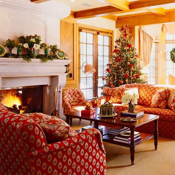 Living Room Christmas Living Room Decorating Ideas Nice On With Regard To 60 Elegant Country Decor Family 21 Christmas Living Room Decorating Ideas