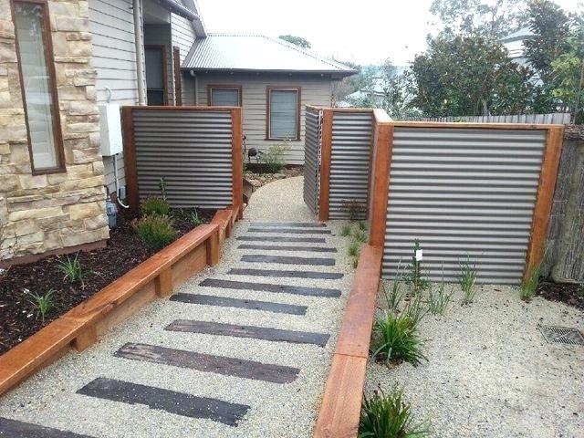 Home Corrugated Metal Fence Ideas Amazing On Home In Popular Diy Plan 19 Vivekiyer Me 25 Corrugated Metal Fence Ideas