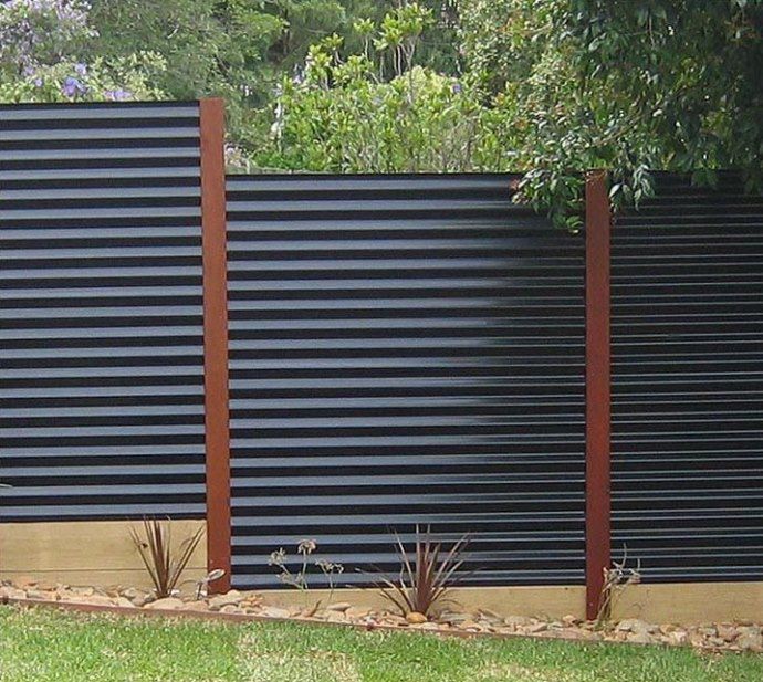 Home Corrugated Metal Fence Ideas Creative On Home Within Best 25 Pinterest 16 Corrugated Metal Fence Ideas