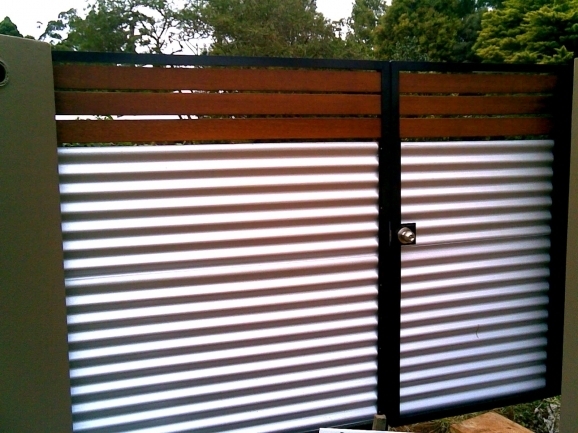 Home Corrugated Metal Fence Ideas Perfect On Home Intended Fencing 18 Corrugated Metal Fence Ideas