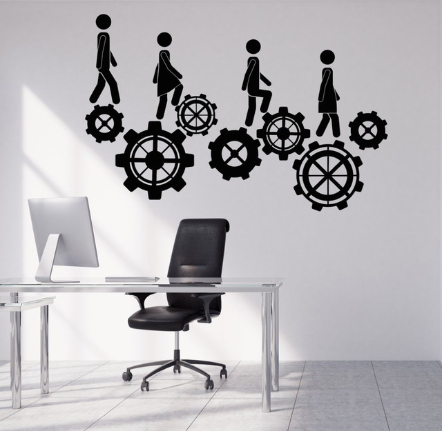Office Creative Office Decor Excellent On Pertaining To Decoration Vinyl Wall Stickers Home Interior 15 Creative Office Decor