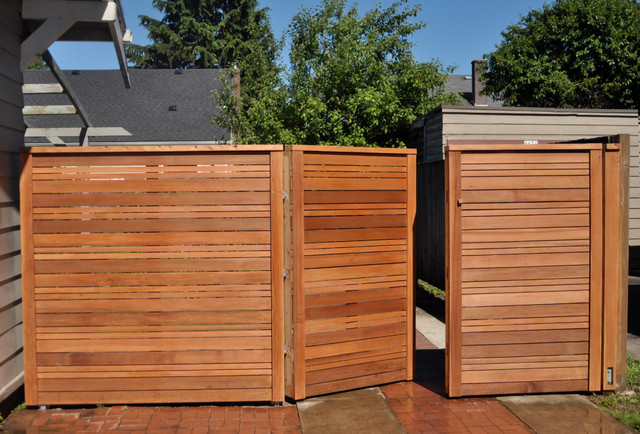  Fence Gate Design Simple On Home Within Modern Landscape Portland By Pistils 20 Fence Gate Design