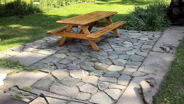 Floor Flagstone Patio Cost Fresh On Floor With Regard To Build A In 3 Days 6 Flagstone Patio Cost
