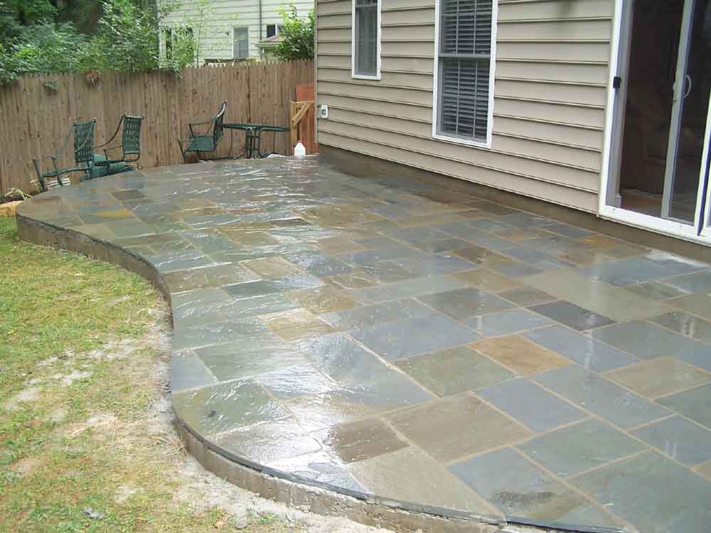 Floor Flagstone Patio Cost Modern On Floor In Patios Professional Stone Work Silver Spring MD 12 Flagstone Patio Cost