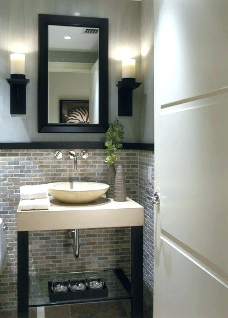 Bathroom Half Bathroom Tile Ideas Stylish On For Powder Room Remodel 10 Half Bathroom Tile Ideas