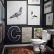 Office Home Office Dark Blue Gallery Wall Astonishing On Within 135 Best Walls Images Pinterest Ideas For The 21 Home Office Dark Blue Gallery Wall