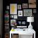 Office Home Office Dark Blue Gallery Wall Beautiful On In How To Create The Ultimate Pinterest 18 Home Office Dark Blue Gallery Wall