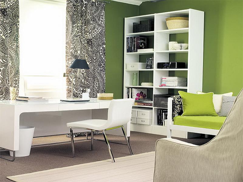 Interior Home Office Green Themes Decorating Modern On Interior And Ideas Simple G 14 Home Office Green Themes Decorating
