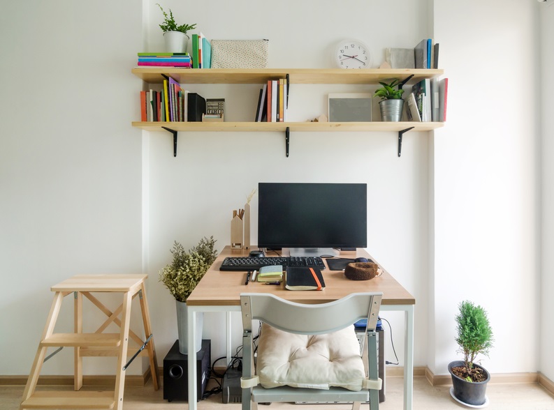 Home Office Small Desk Contemporary On Regarding 9 Ways To Incorporate A Into Apartment 26 Home Office Small Desk