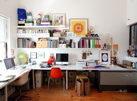 Office Home Office Workspace Incredible On Regarding Creative Offices Apartment Therapy 3 Home Office Home Workspace