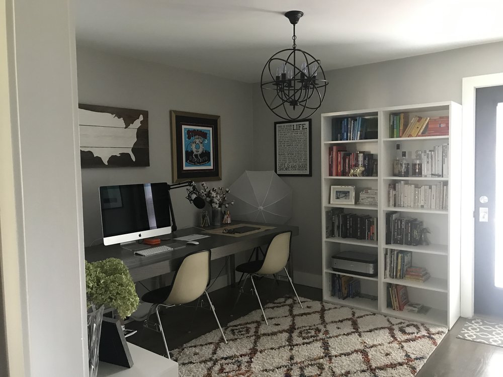 Office Home Office Workspace Modern On Within DIY CUSTOM HOME WORKSPACE Mom Wife Foodie 20 Home Office Home Workspace