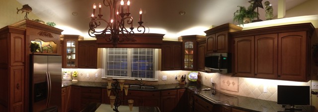 Kitchen Kitchen Led Lighting Imposing On Intended For LED Inspired Traditional 29 Kitchen Led Lighting
