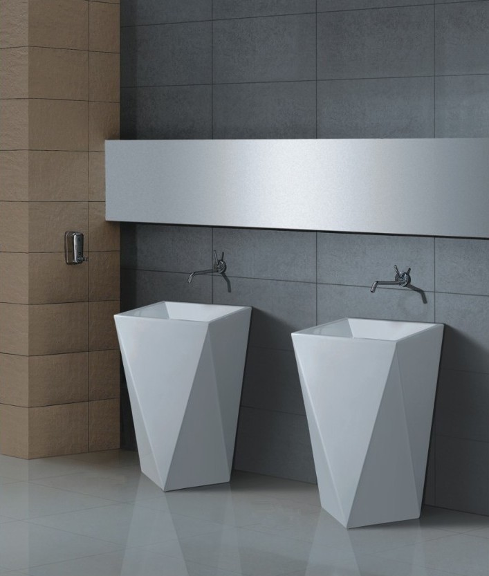  Modern Bathroom Pedestal Sink Brilliant On Intended For Dosgildas Com 8 Modern Bathroom Pedestal Sink