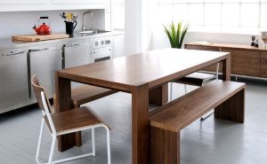 Modern Kitchen Table With Bench